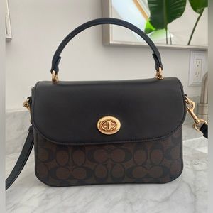 Coach Marlie Top Handle in signature print